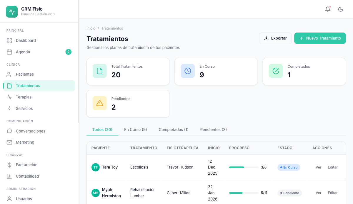 Gestión de Cirugía Ocular — Oculinexa